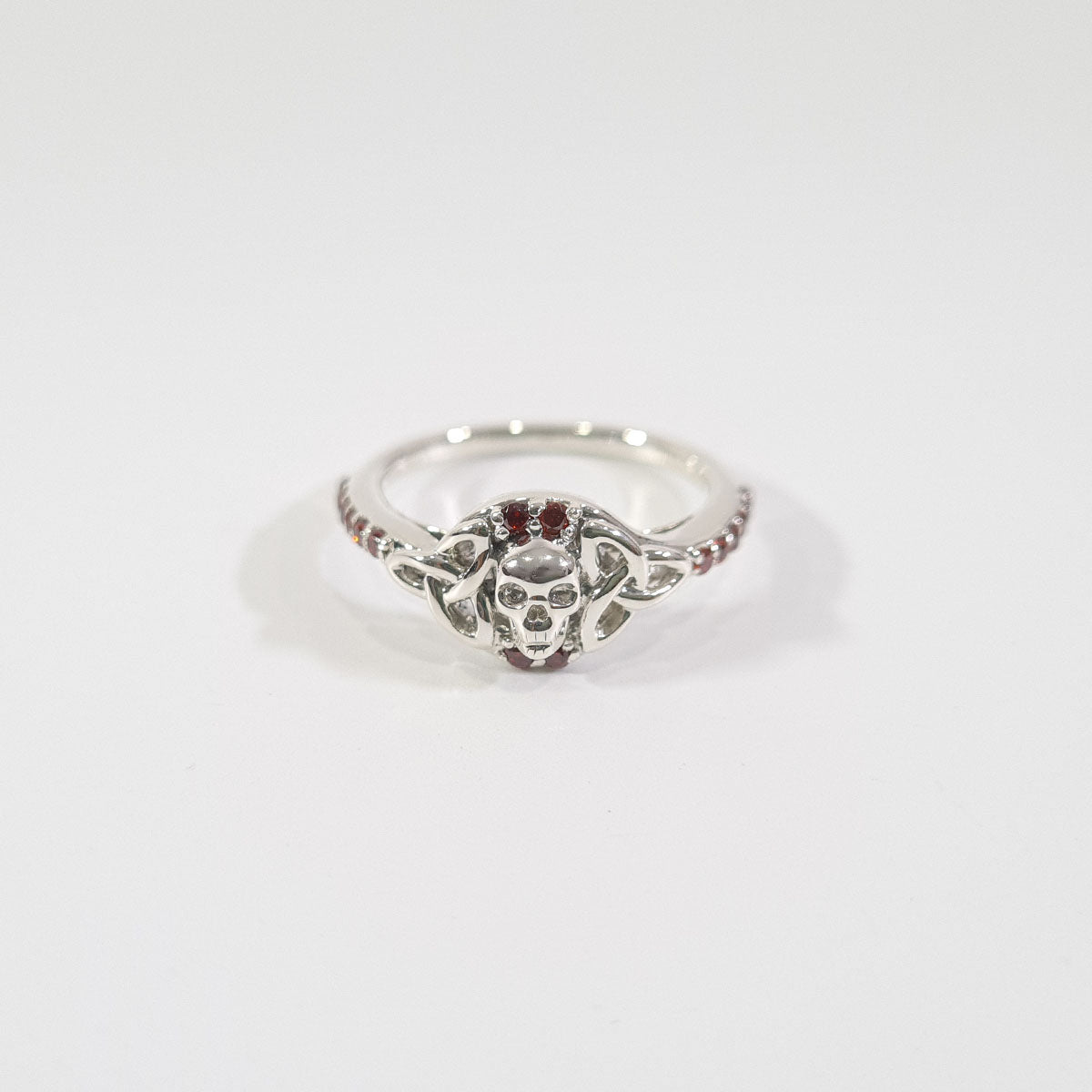 TRINITY SKULL ENGAGEMENT RING