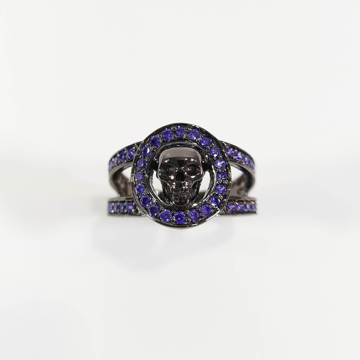 Spooky Skull Wedding Ring
