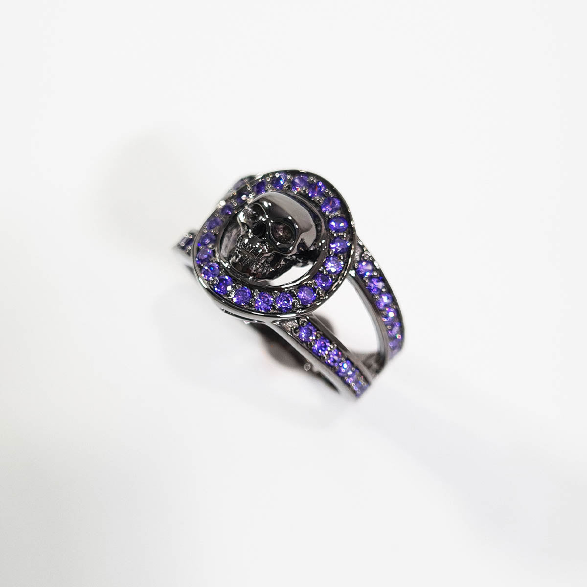 Spooky Skull Wedding Ring