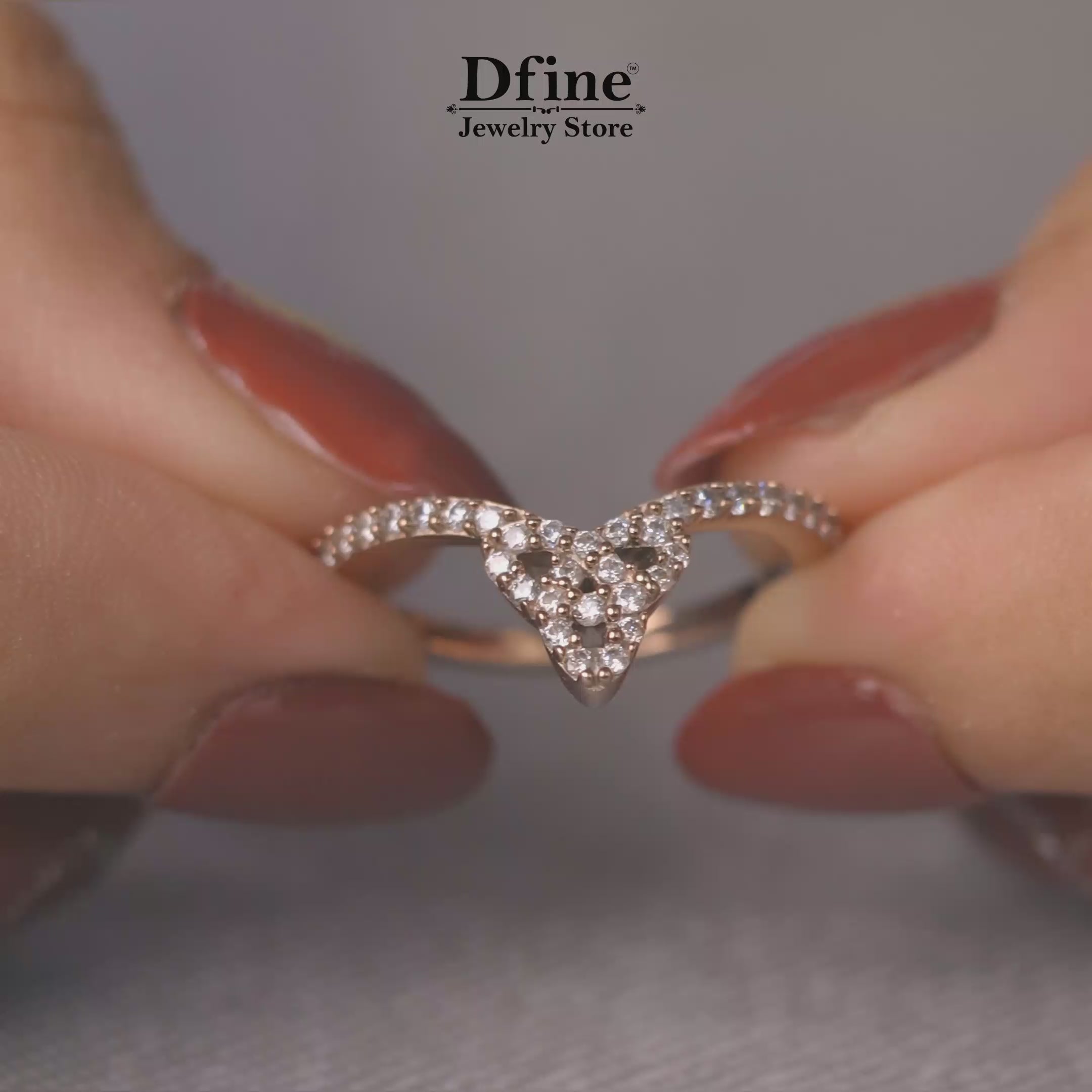 Moissanite Celtic Ring Enhancer Chevron Curved Wedding Band