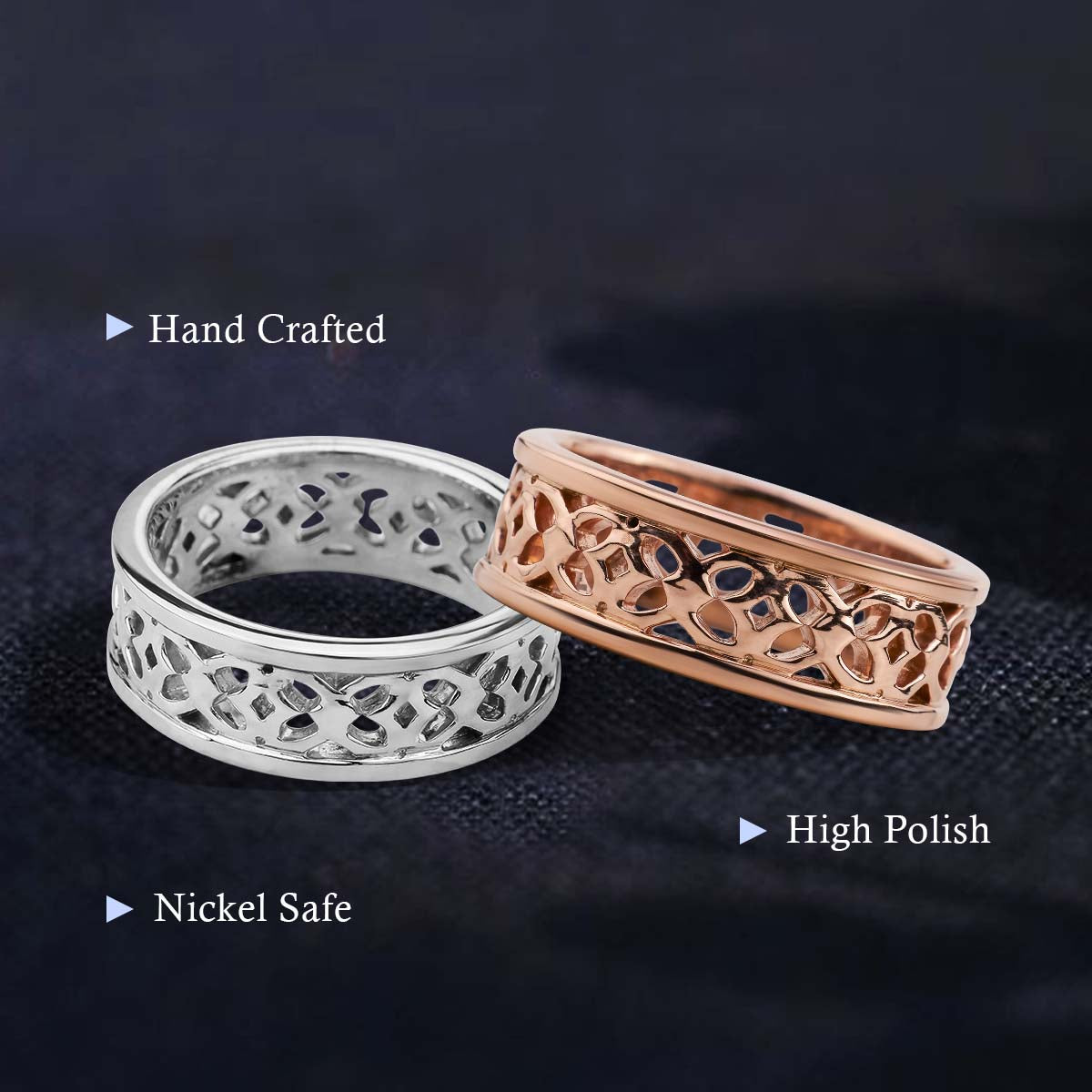 Celtic Wedding Band for Men Love Knot Anniversary Band Gift Him