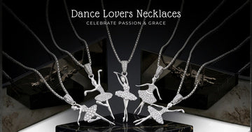 Dance Lover Gifts: Iced Out Ballerina Necklaces That Celebrate Passion and Grace