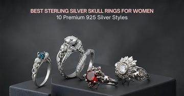 Best Sterling Silver Skull Rings for Women: 10 Premium 925 Silver Styles