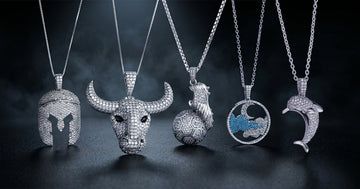 Iced Out Necklaces for Everyday Wear: Medium-Size Pendants That Stand Out