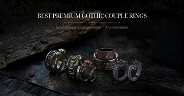 Best Premium Gothic Couple Rings: Matching Skull Sets for Weddings, Engagements &amp; Anniversaries
