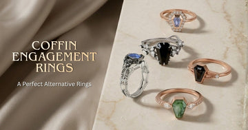 Coffin Shape Engagement Rings: Unique Alternatives to Traditional Diamond Rings
