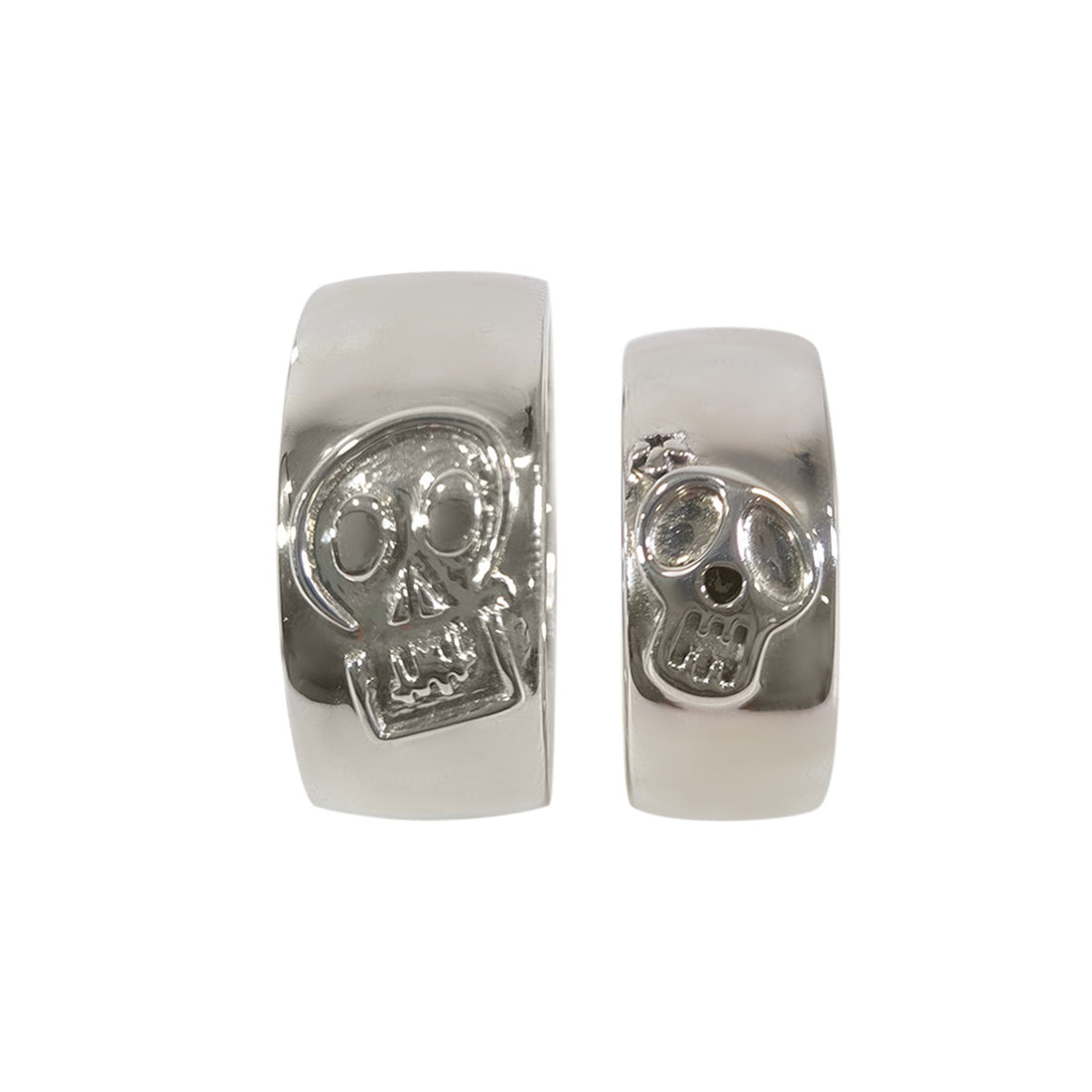 Sugar Skull Wedding Bands