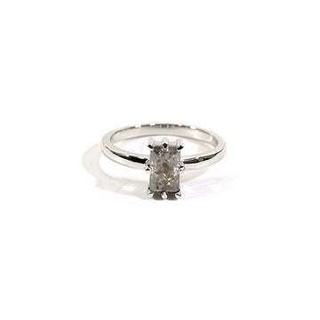 SALT AND PEPPER DIAMOND RING
