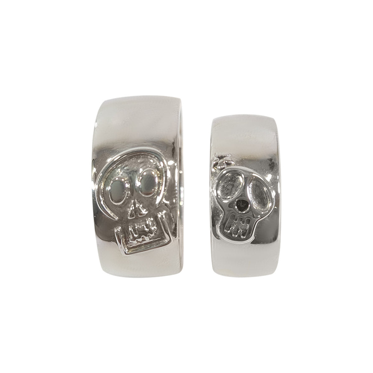 Sugar Skull Wedding Bands