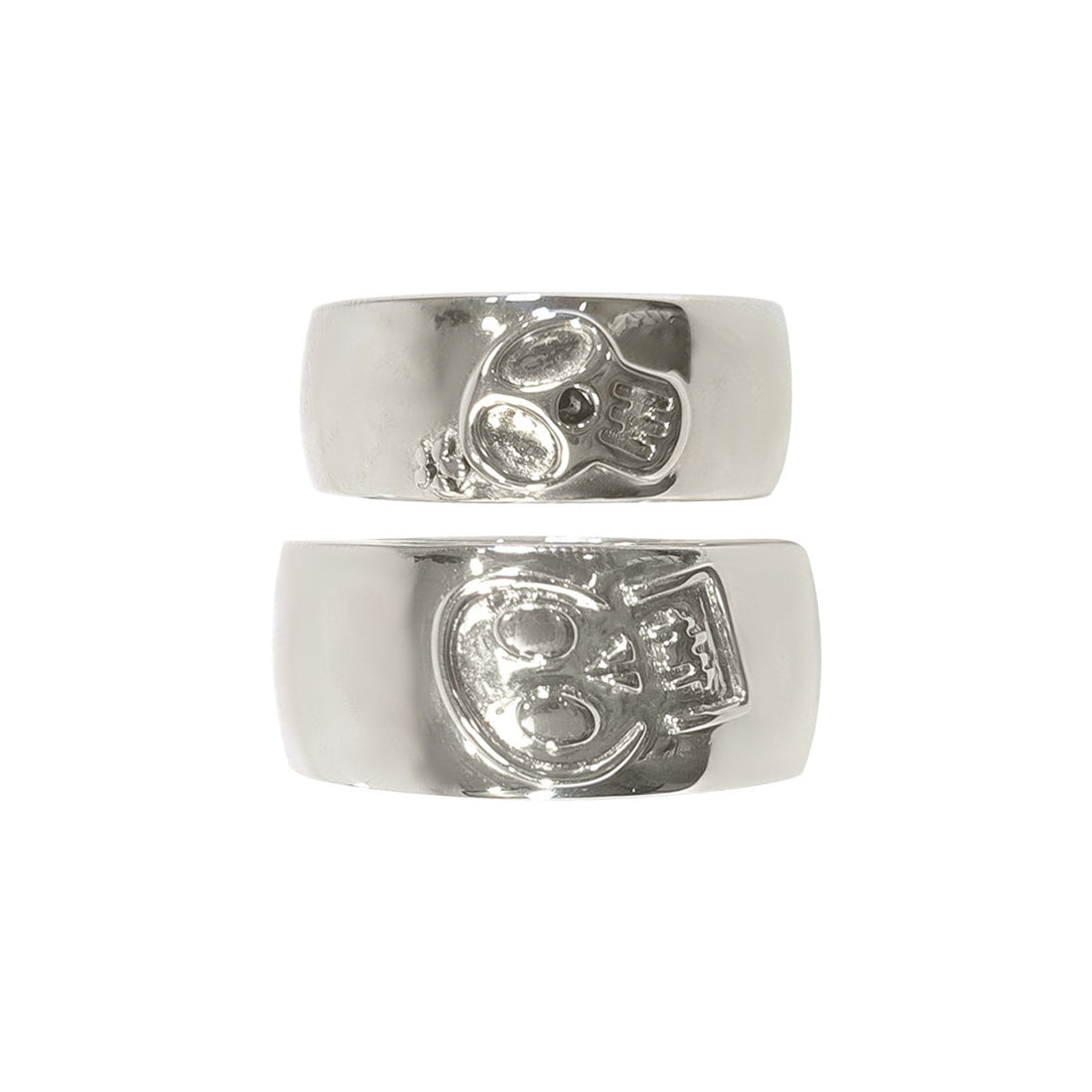 Sugar Skull Wedding Bands