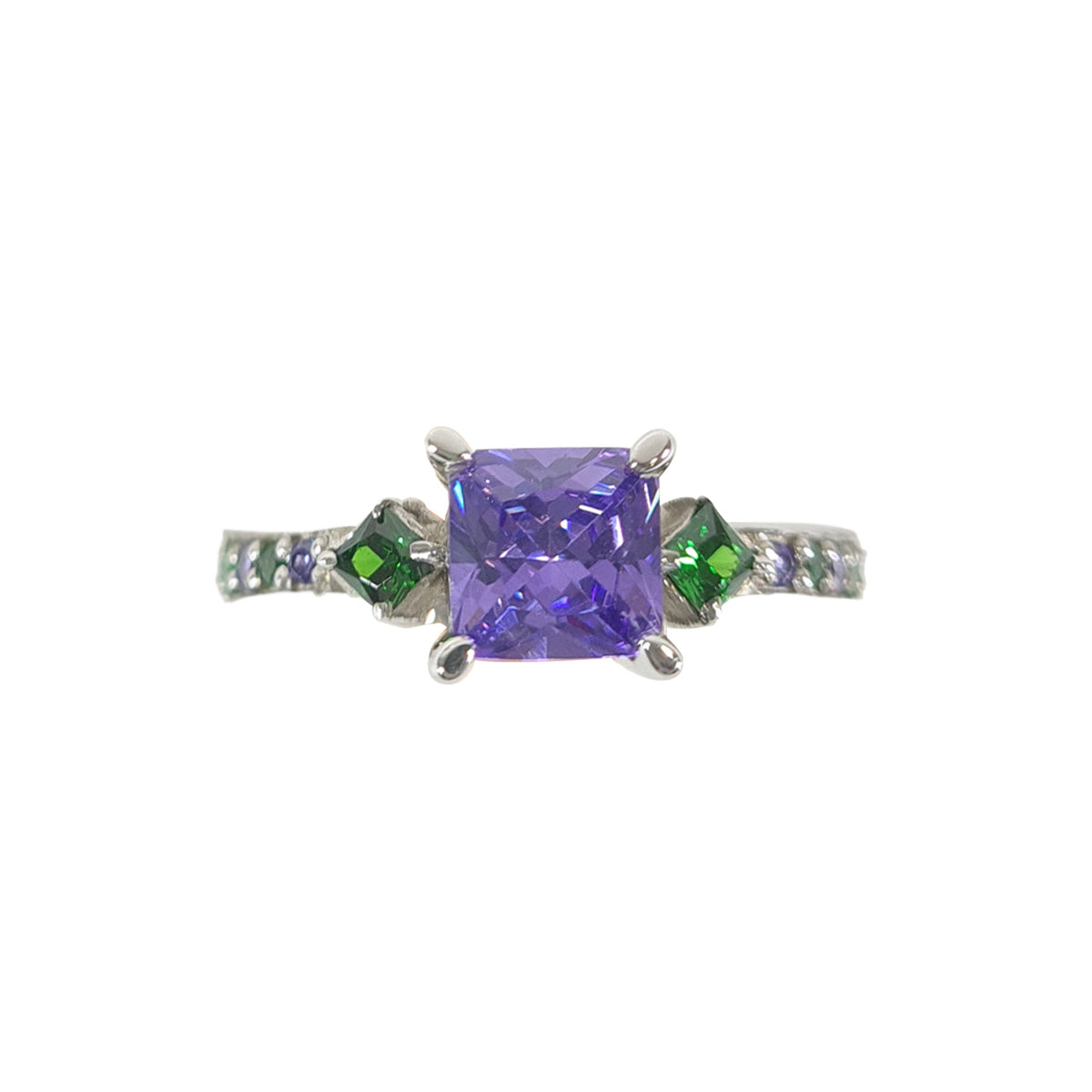 Princess Amethyst Engagement Ring