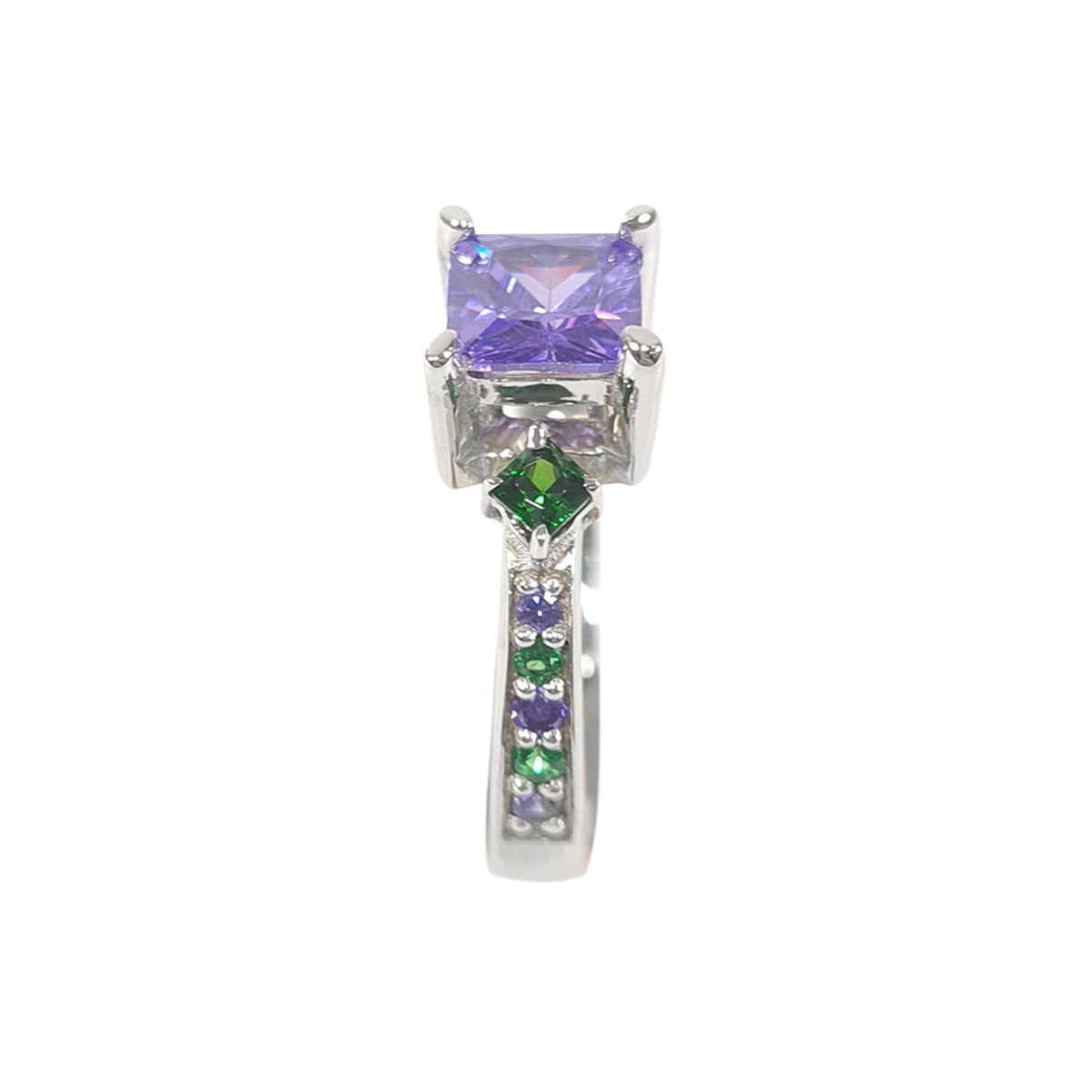 Princess Amethyst Engagement Ring