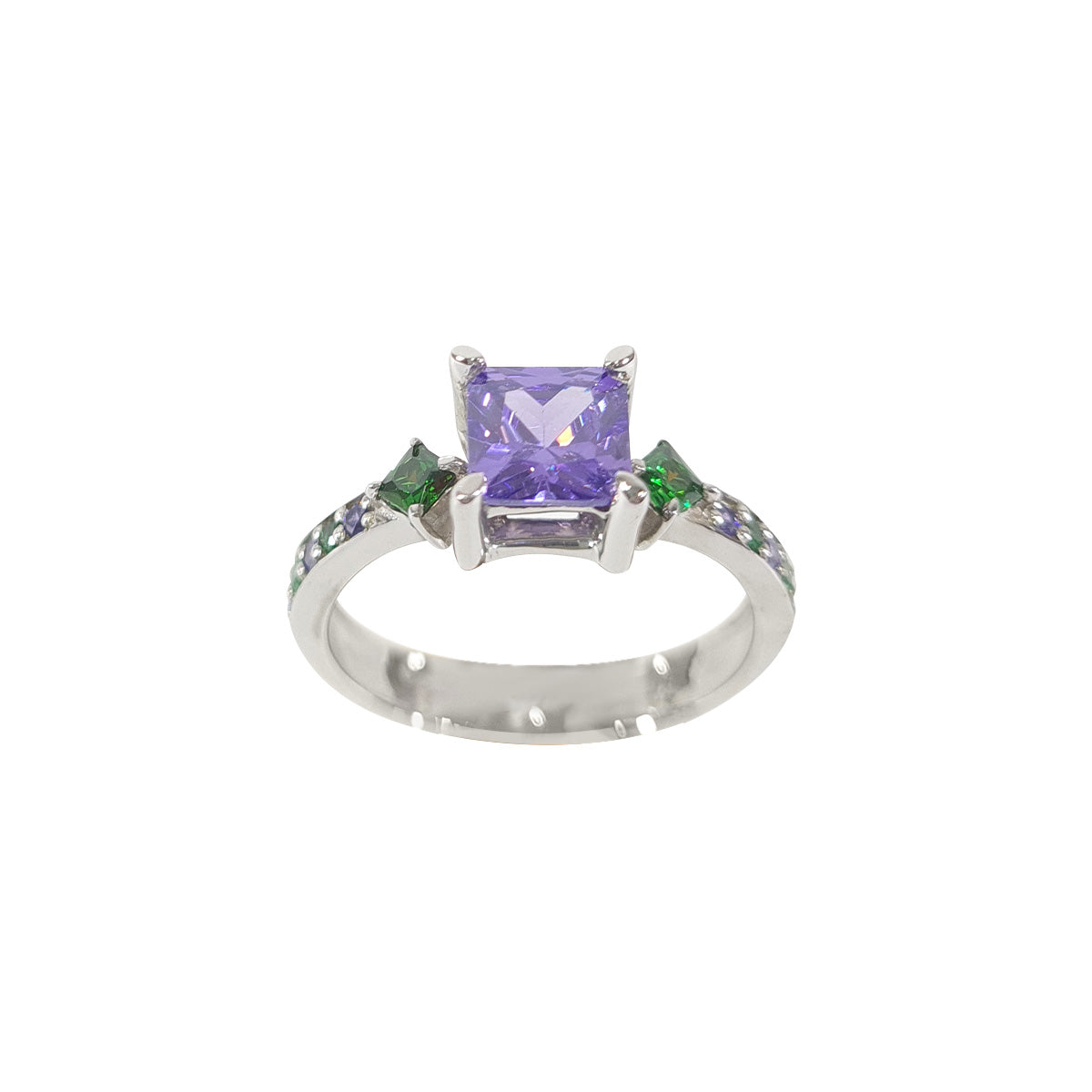 Princess Amethyst Engagement Ring