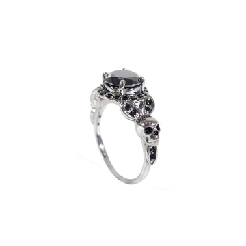 SKULL GOTHIC PROMISE RING