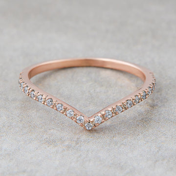 Salt and Pepper Wedding Band