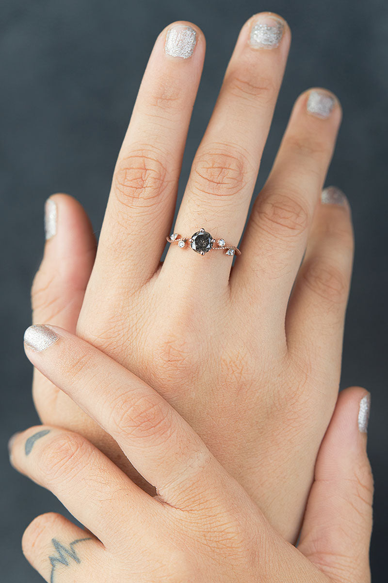 Rose Gold Engagement Ring
