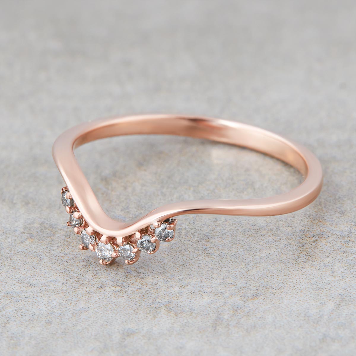 Curved Stacking Ring