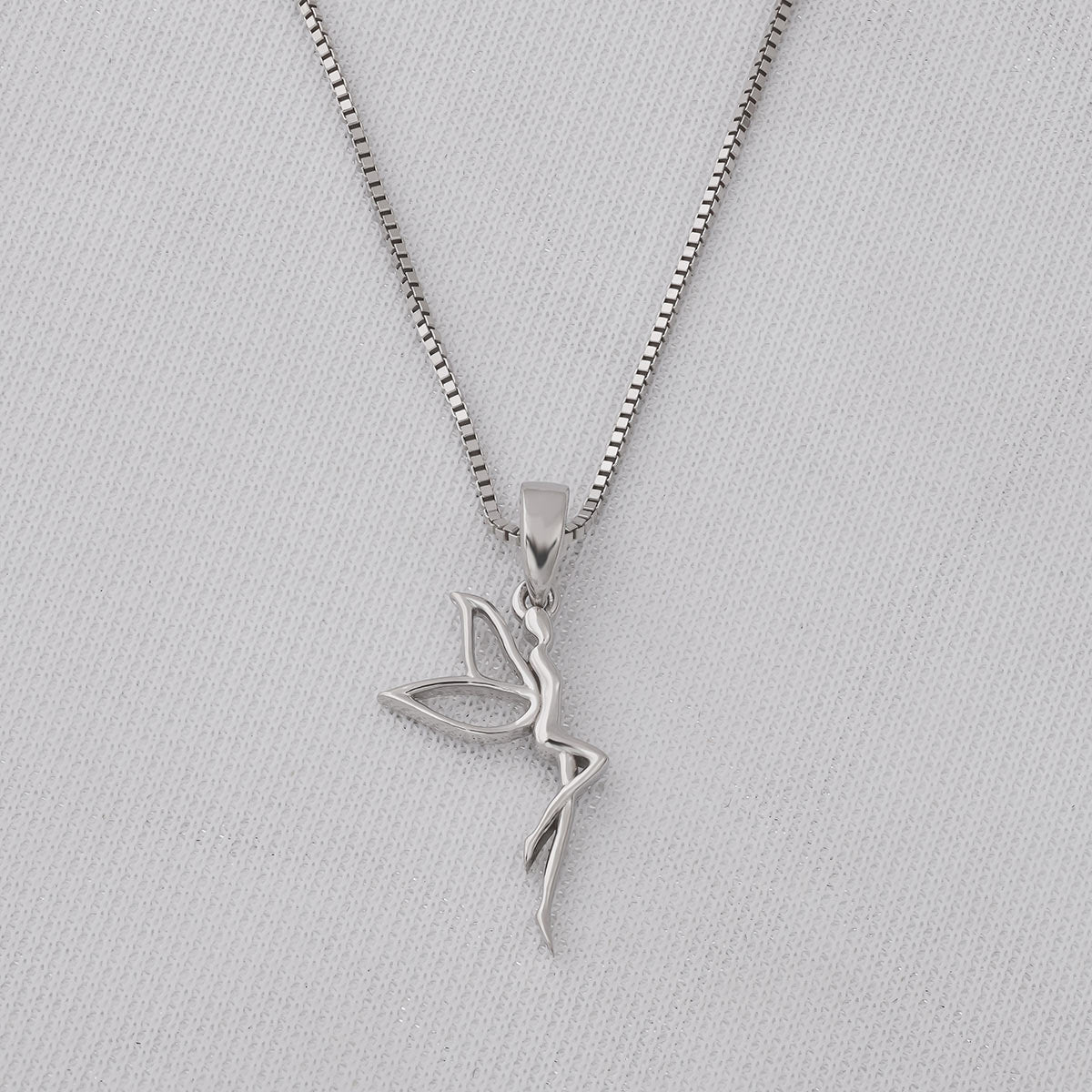 Sterling Silver Fairy Pendant