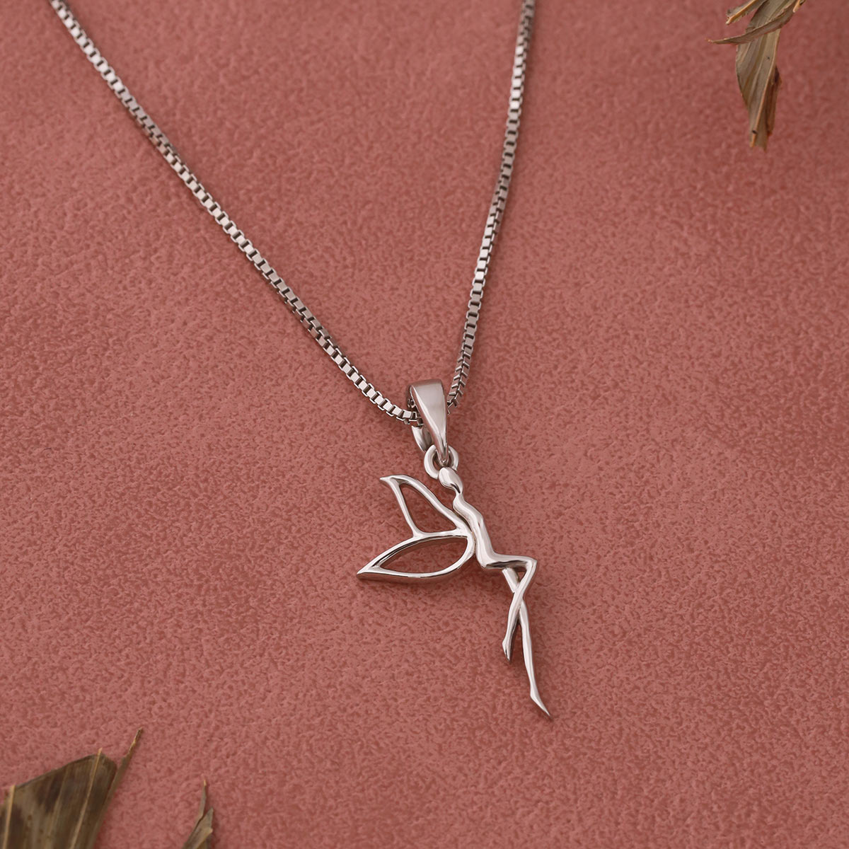 Sterling Silver Fairy Pendant