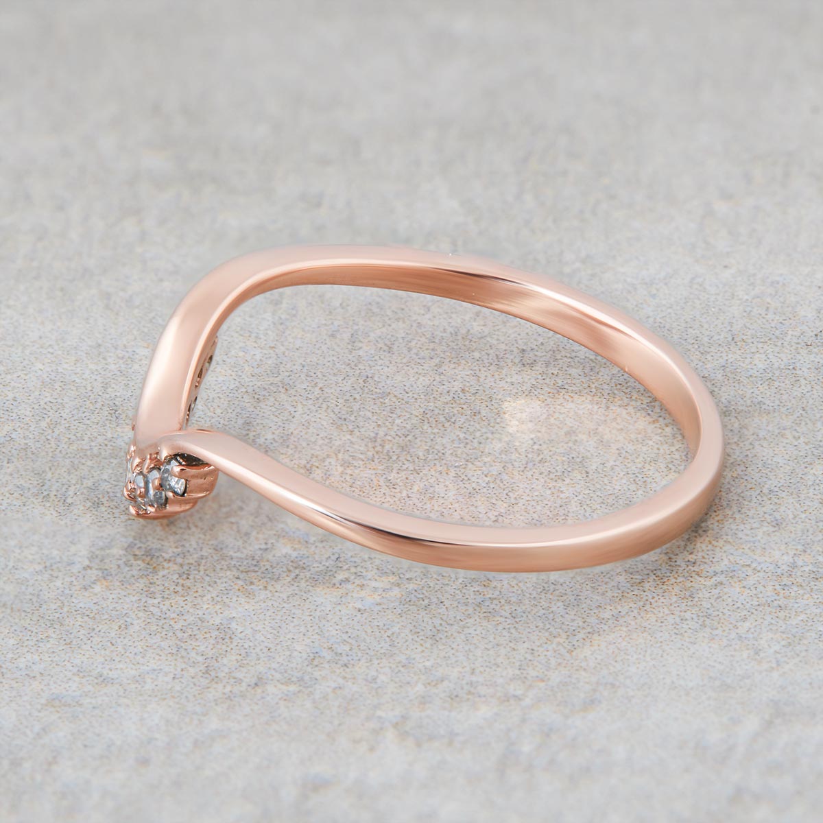Curved Stacking Ring