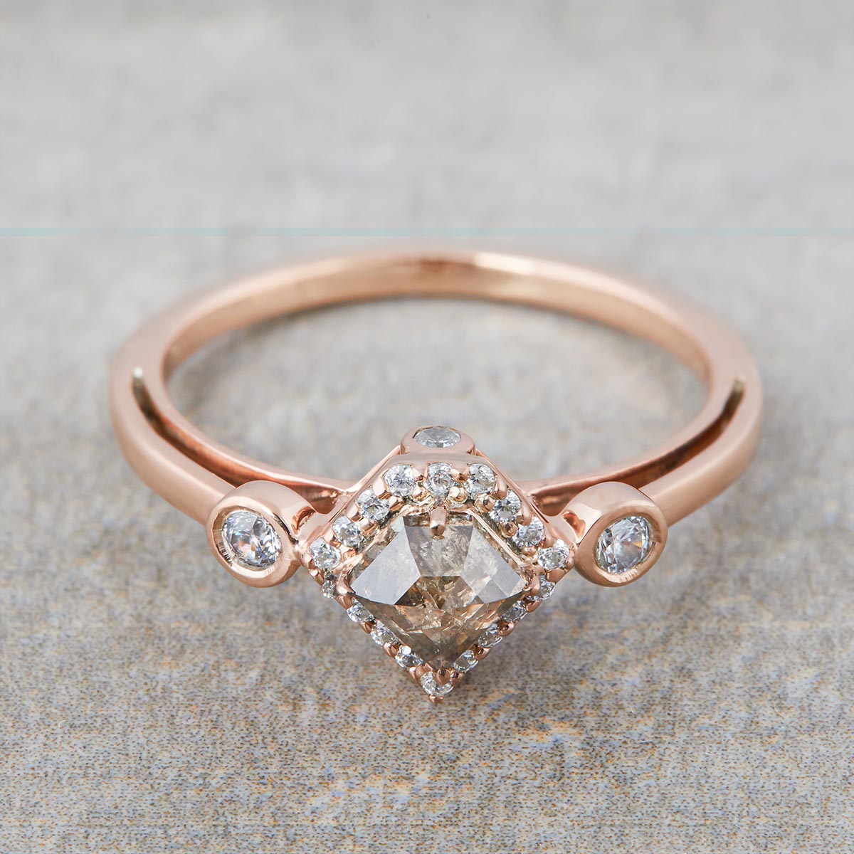 Rose Gold Engagement Ring