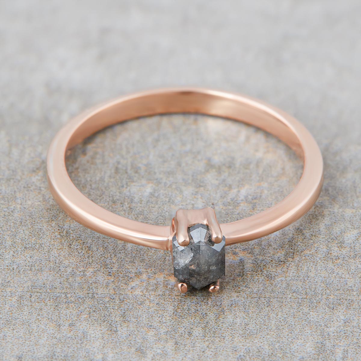 Natural Diamond Engagement Ring
