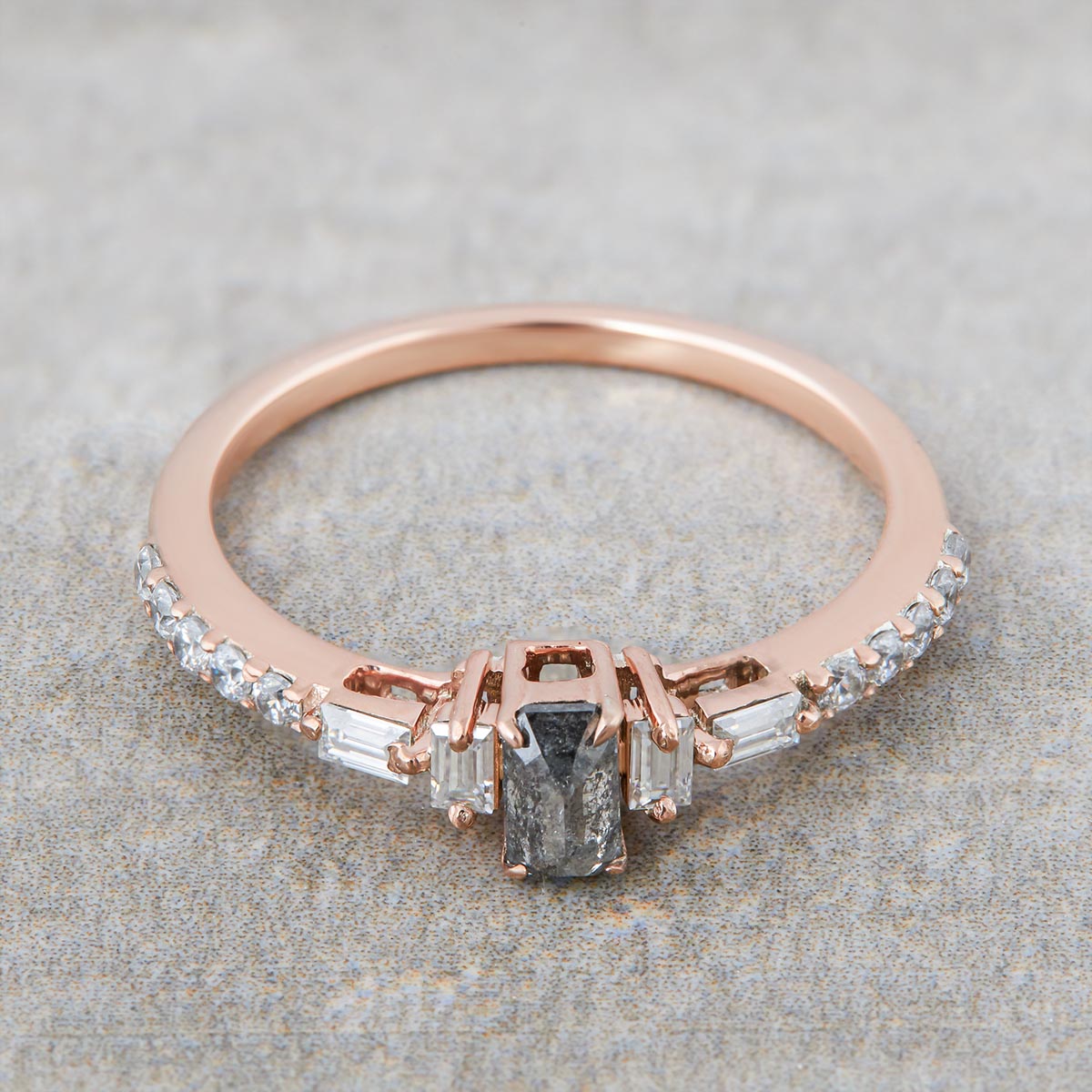 Rose Gold Engagement Ring