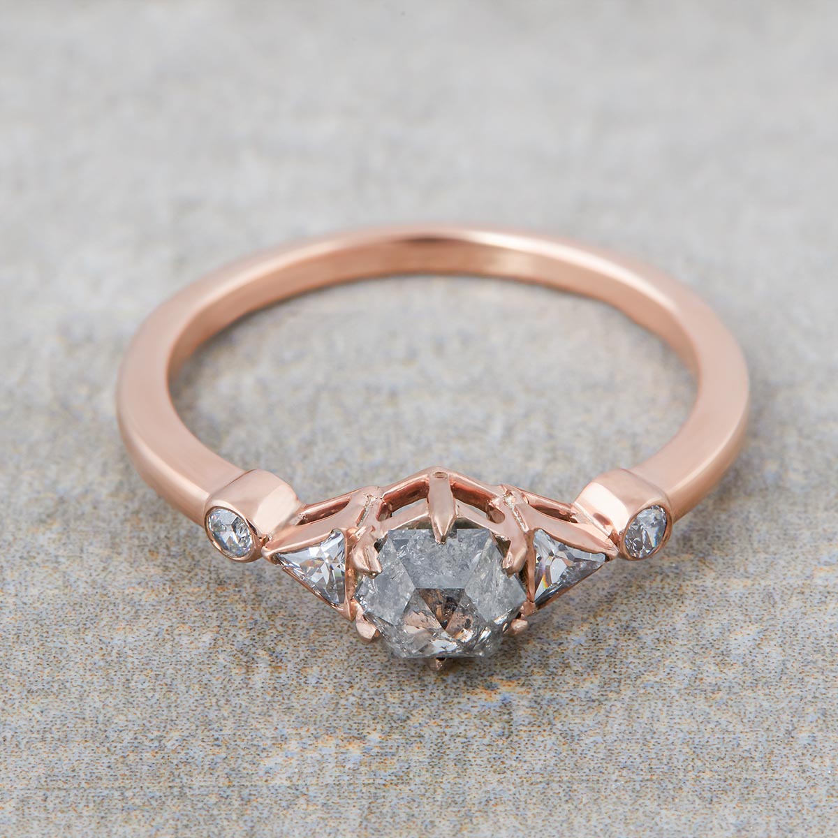 Rose Gold Engagement Ring