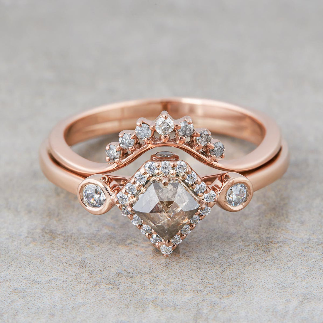Diamond Bridal Ring Set