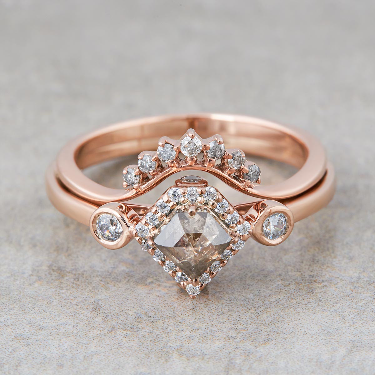 Diamond Bridal Ring Set