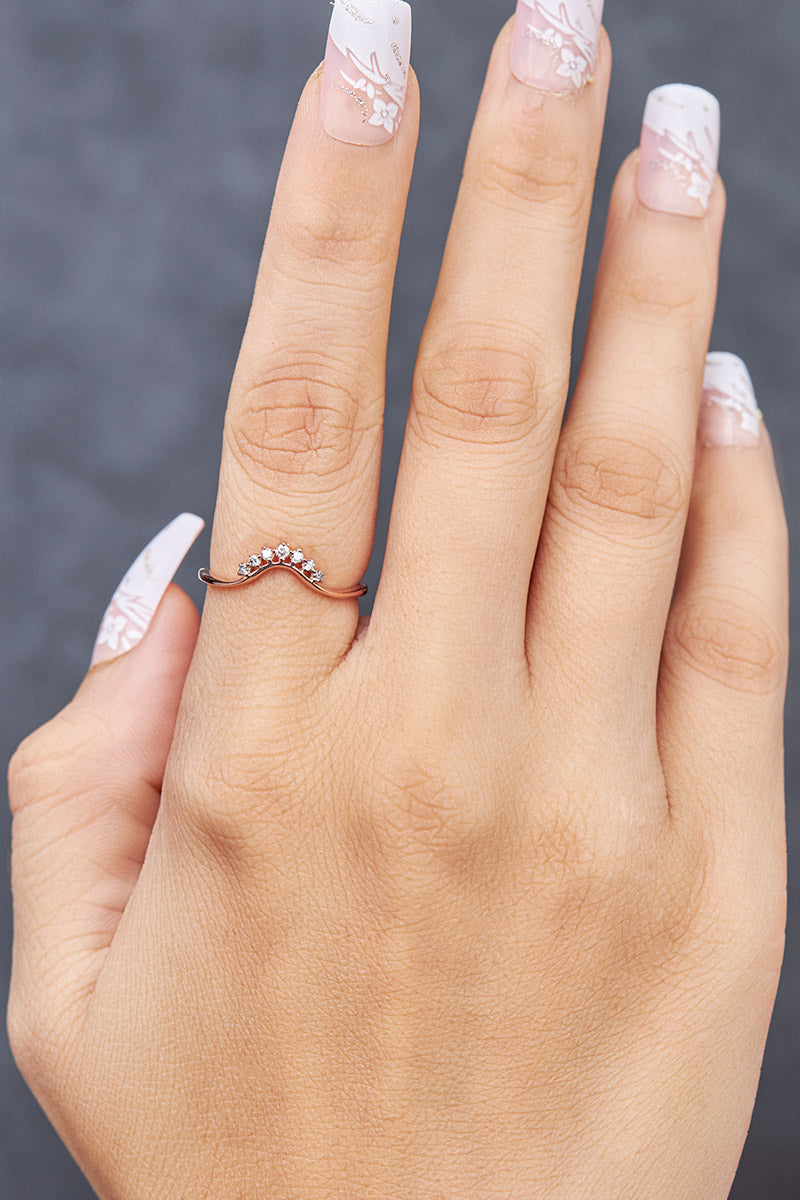 Rose Gold Stacking Ring