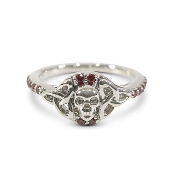 TRINITY SKULL ENGAGEMENT RING