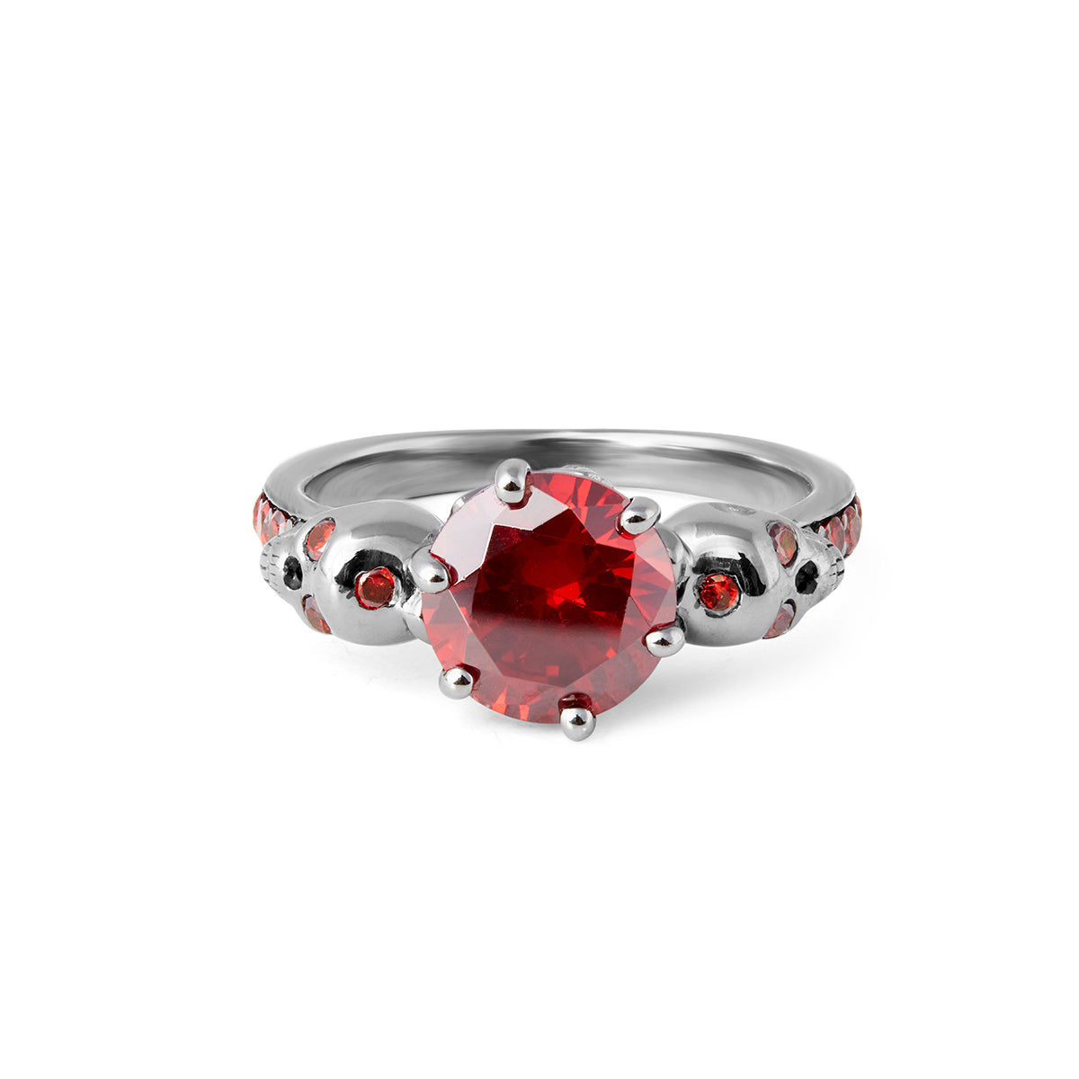 DARK VAMPIRE QUEEN INSPIRED SKULL RING