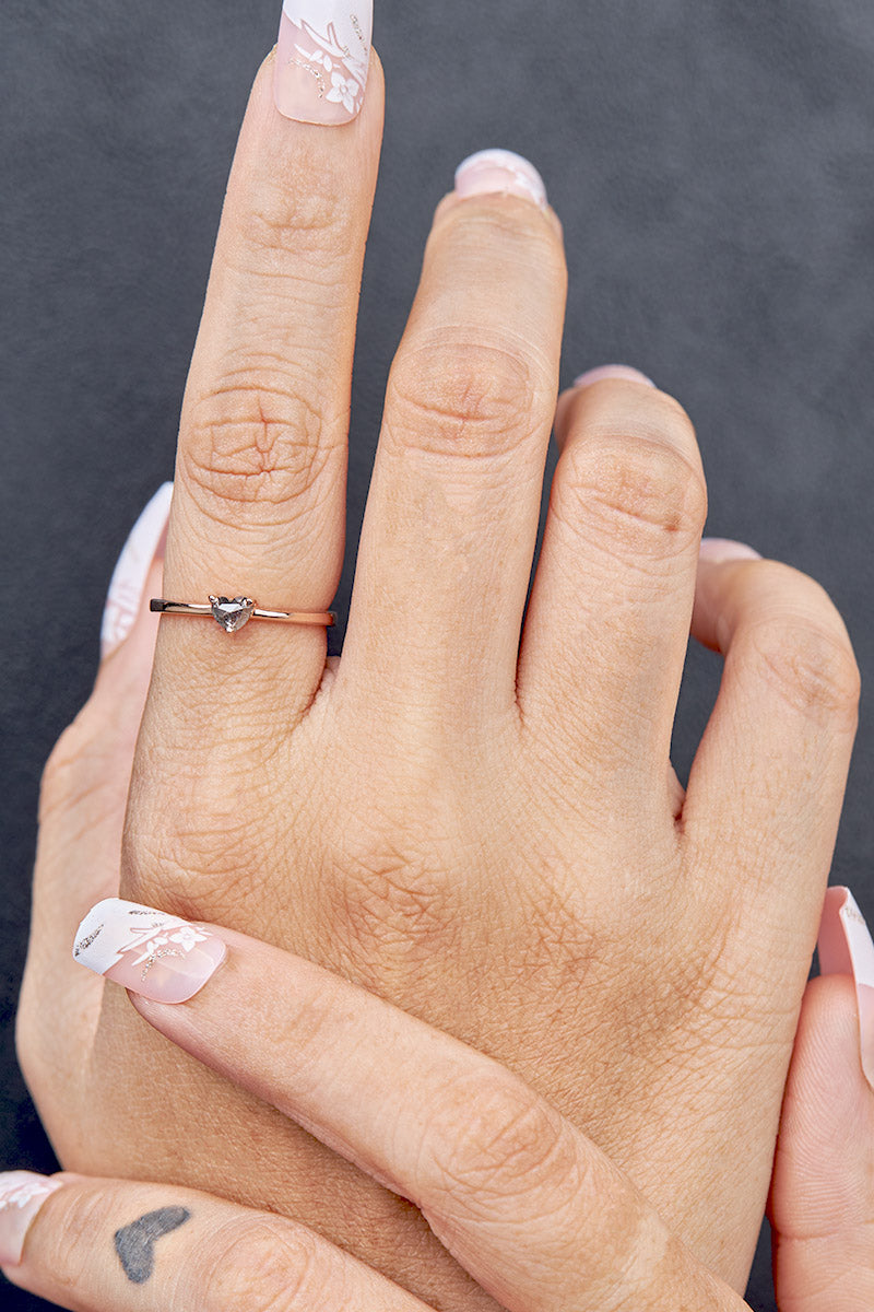 Heart Engagement Ring For Women