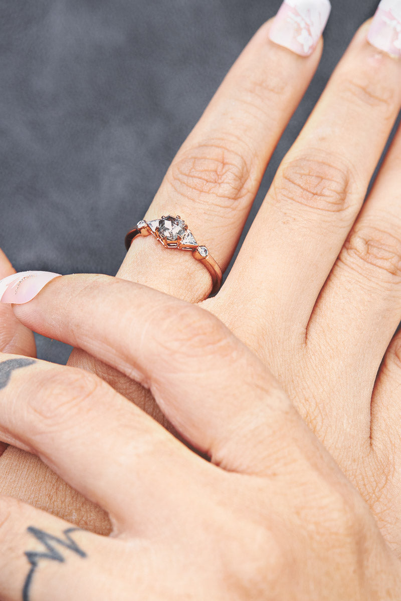 Rose Gold Engagement Ring