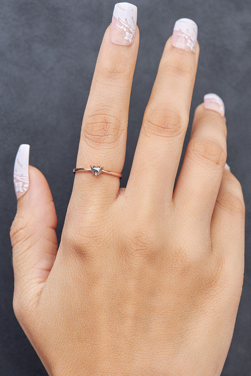 Heart Engagement Ring For Women