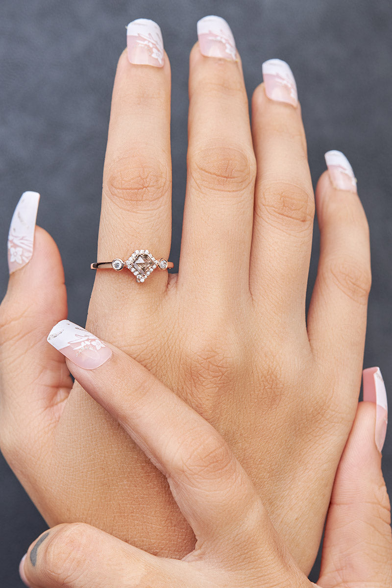 Rose Gold Engagement Ring
