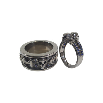 Skull Promise Rings His and Her