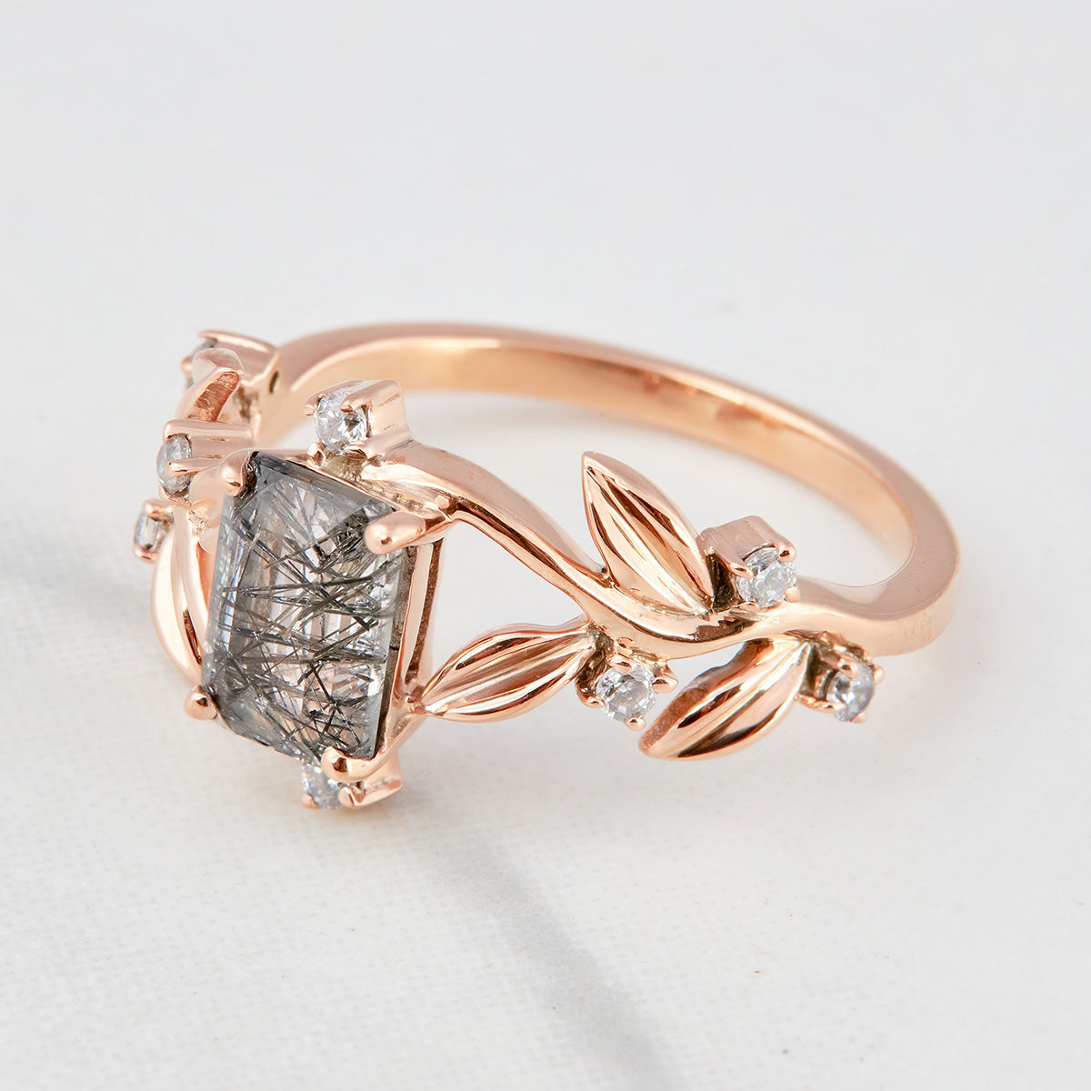 Rutilated Quartz Promise Ring
