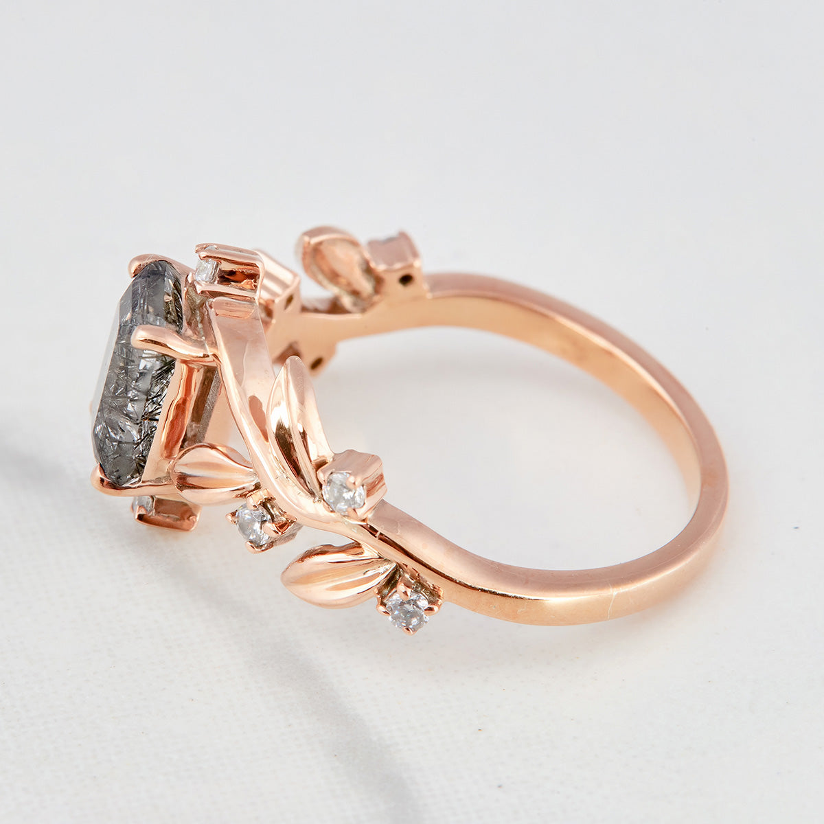 Rutilated Quartz Promise Ring