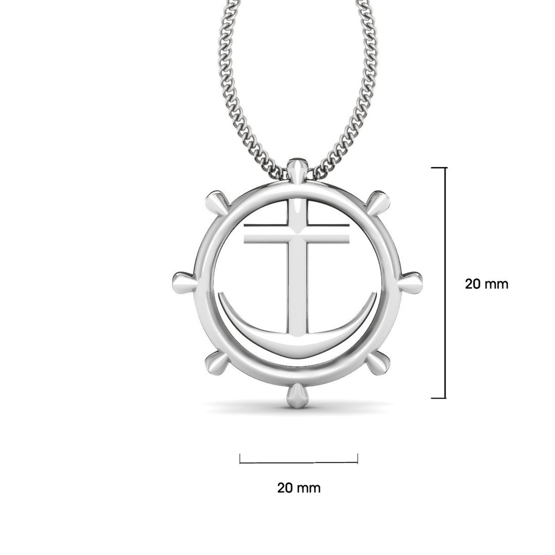 STEERING WHEEL ANCHOR PENDANT