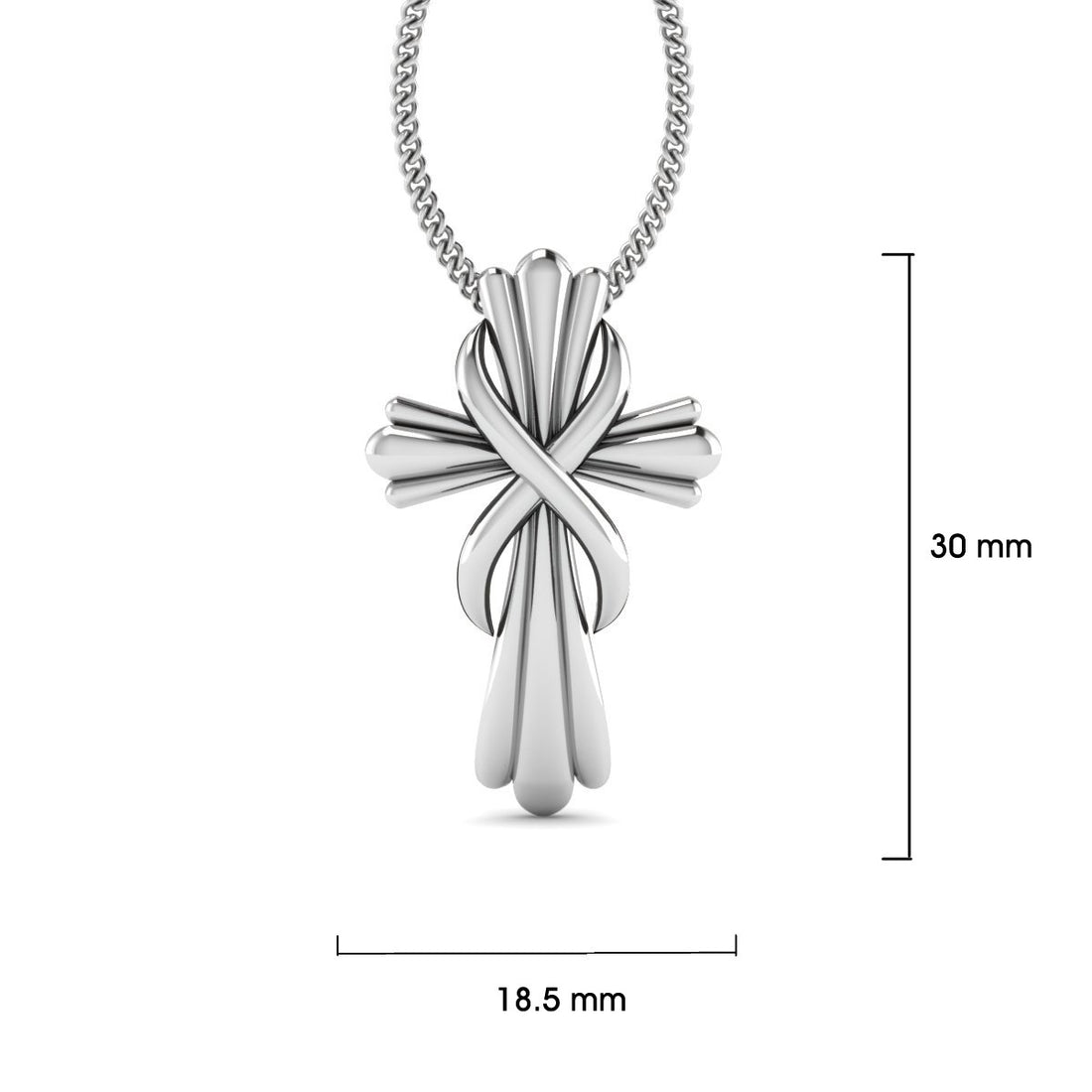 INFINITY HOLY CROSS PENDANT