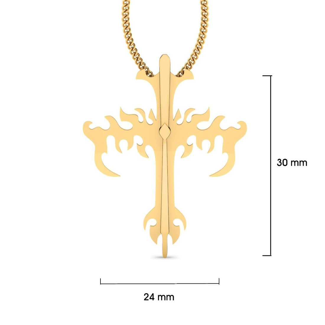HOLY CROSS PENDANT LOCKET
