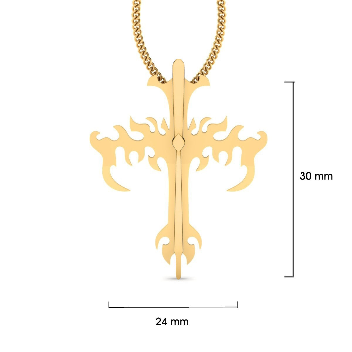 HOLY CROSS PENDANT LOCKET