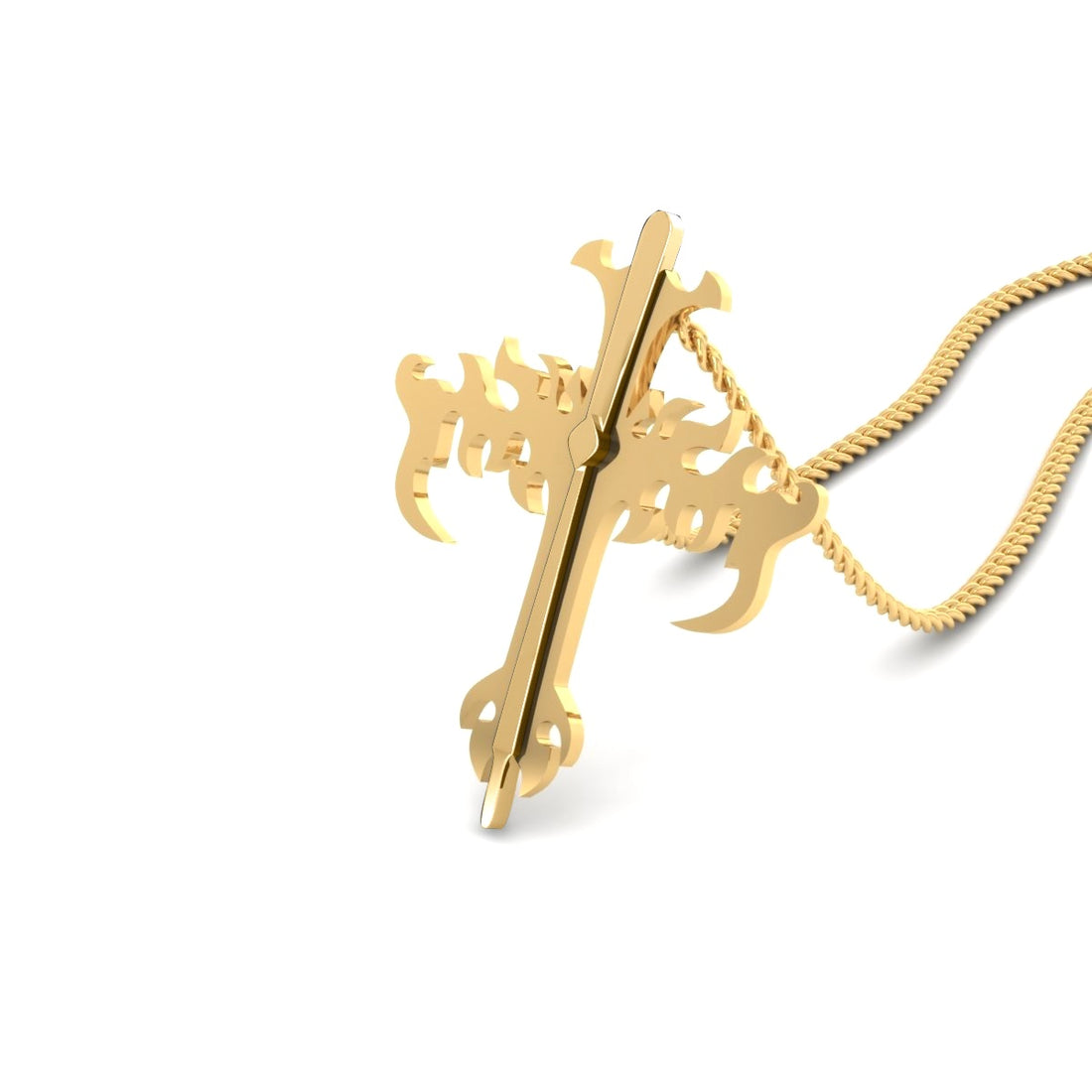 HOLY CROSS PENDANT LOCKET