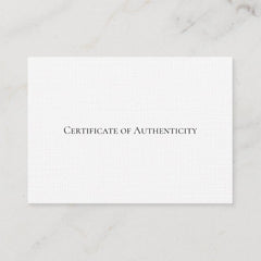 CERTIFICATE OF AUTHENTICITY FEES