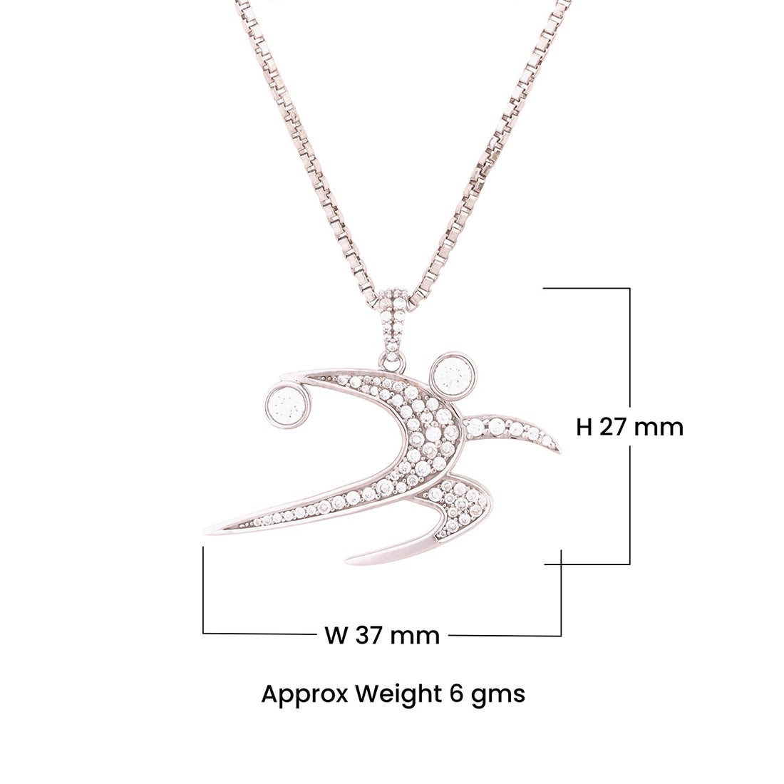 Track and Field Shot Put Pendant Necklace Made of Sterling Silver and AAA CZ Diamonds Iced Out Sports Jewelry