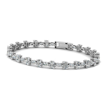 MARQUISE NATURAL DIAMOND BRACELET