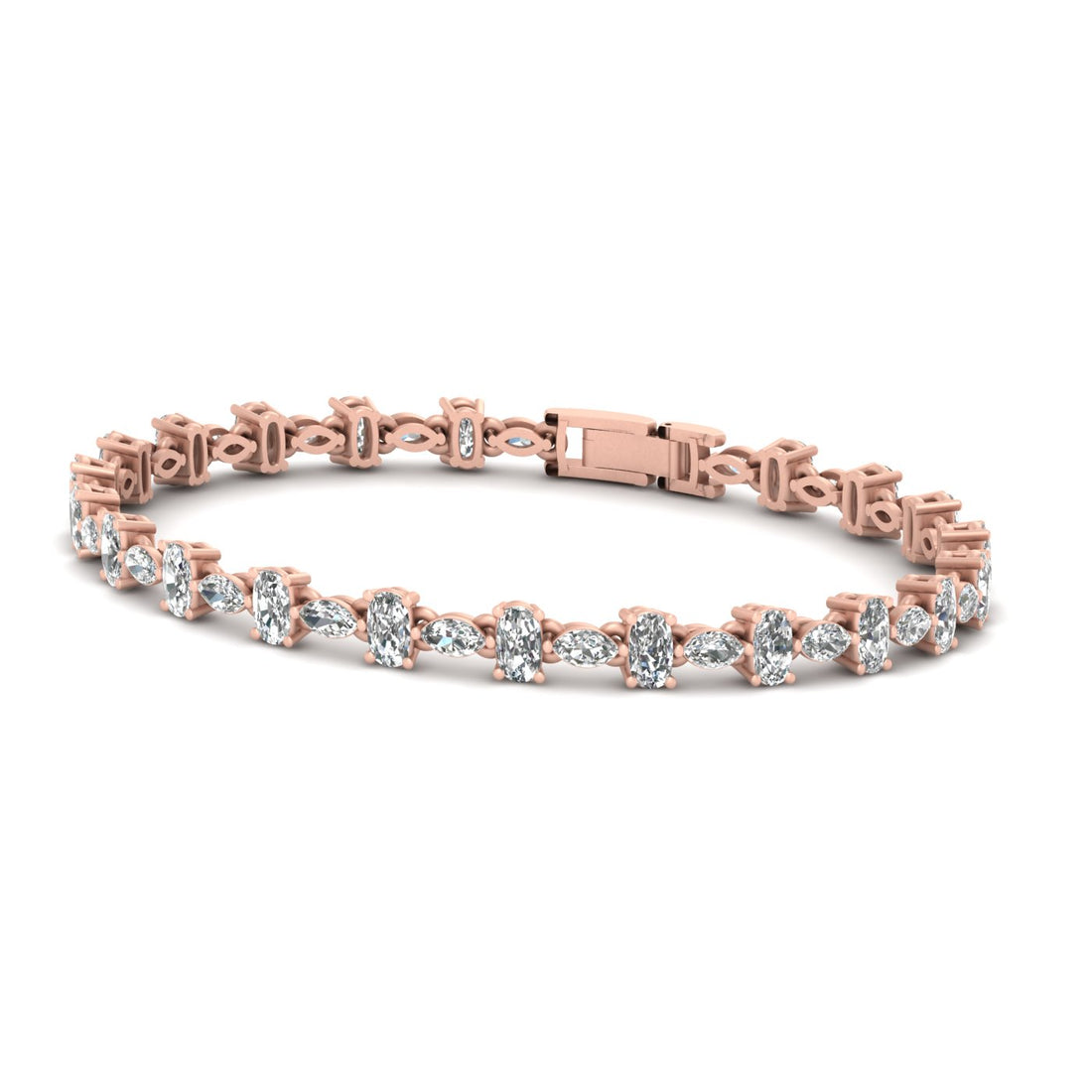 8.65TCW MOISSANITE TENNIS BRACELET