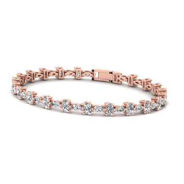 8.65TCW MOISSANITE TENNIS BRACELET